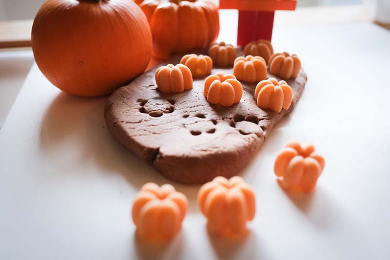 Growing Pumpkin Patch Pretend Play with Young Toddler
